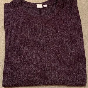 Women's GAP Purple Sweater